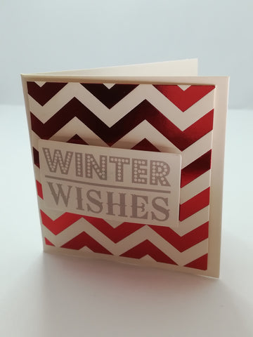 Christmas Greeting Card - 3-Dimensional Art Card - Style 30