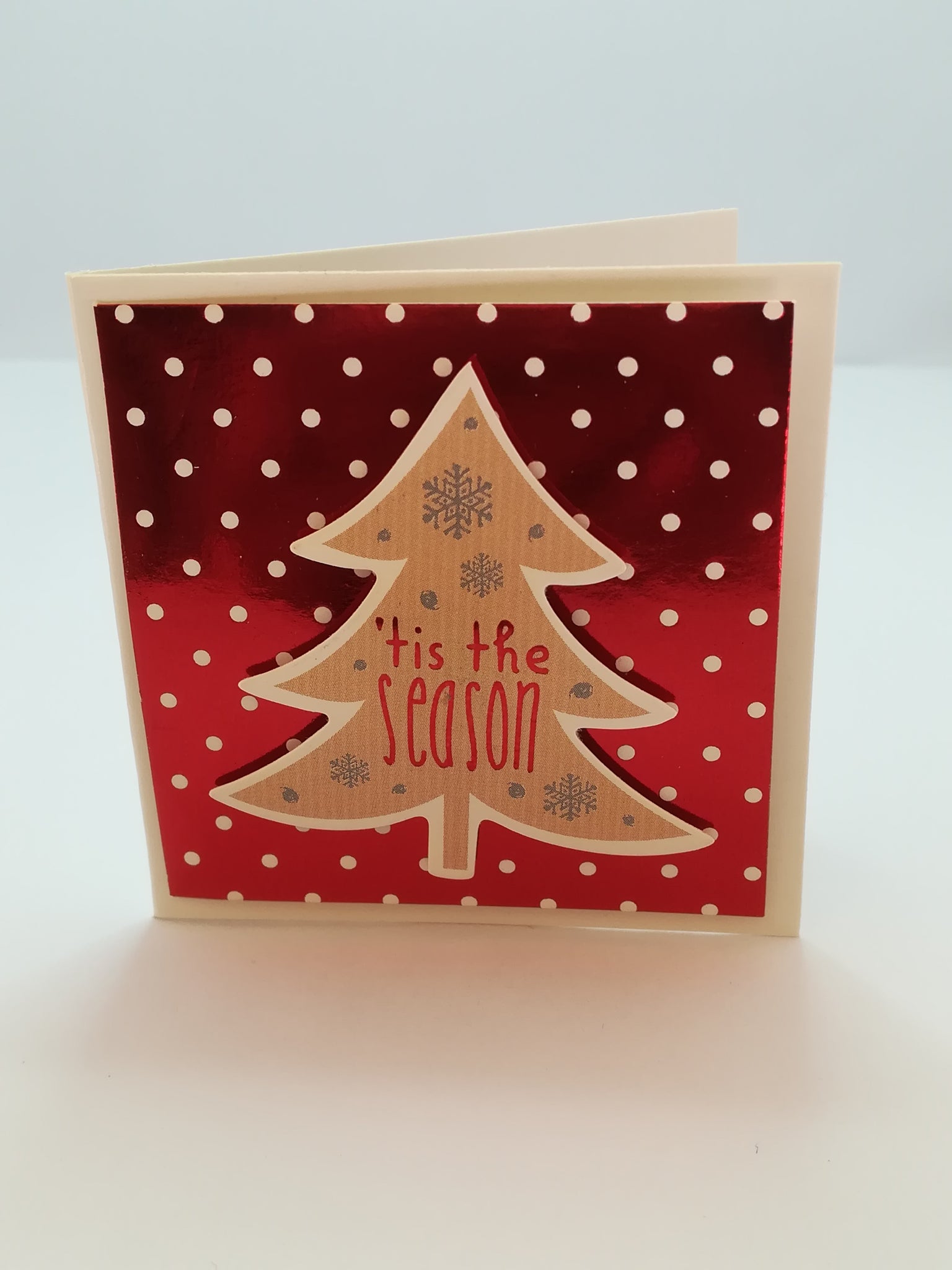 Christmas Greeting Card - 3-Dimensional Art Card - Style 20