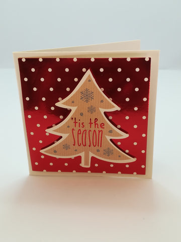 Christmas Greeting Card - 3-Dimensional Art Card - Style 20