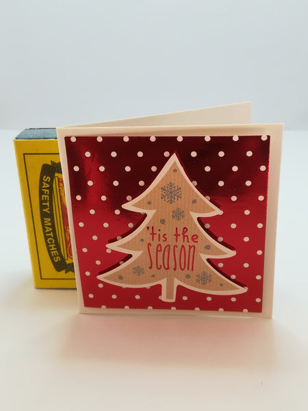 Christmas Greeting Card - 3-Dimensional Art Card - Style 20