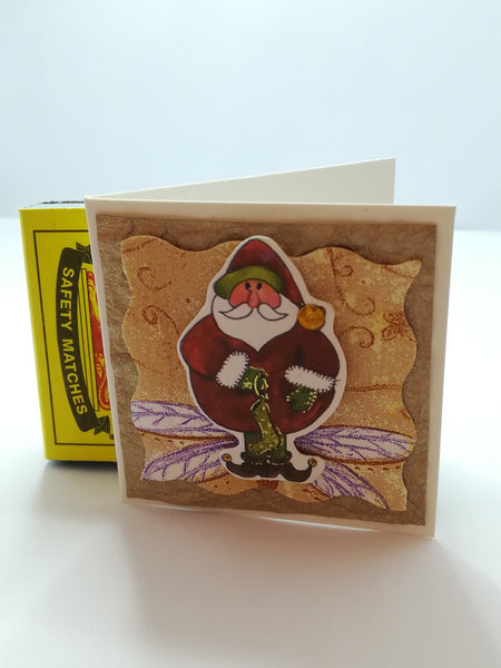 Christmas Greeting Card - 3-Dimensional Art Card - Style 12