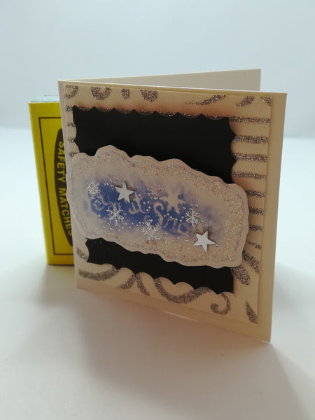 Christmas Greeting Card - 3-Dimensional Art Card - Style 06