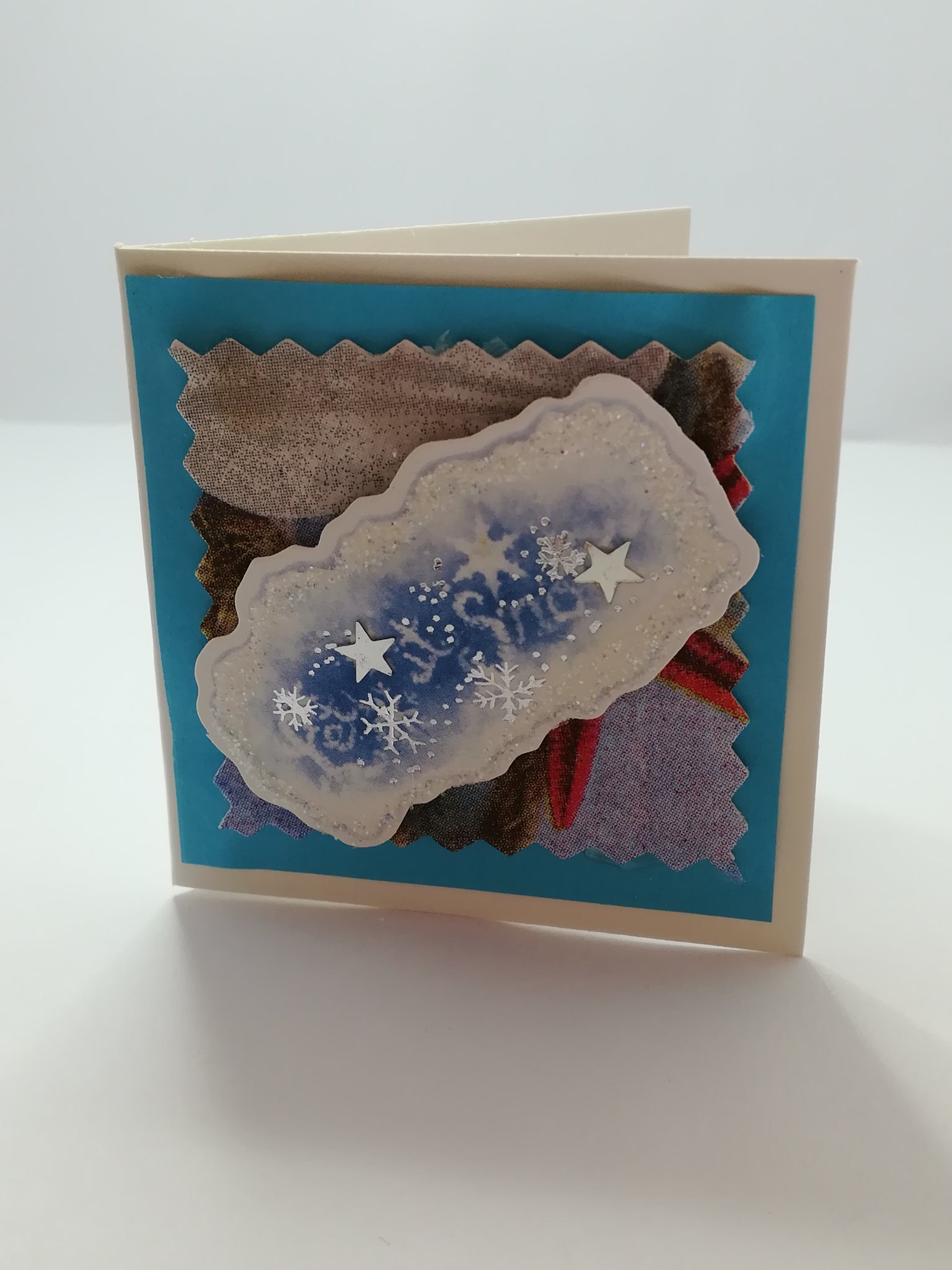 Christmas Greeting Card - 3-Dimensional Art Card - Style 09