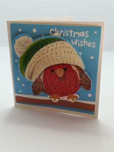 Christmas Greeting Card - 3-Dimensional Art Card - Style 11