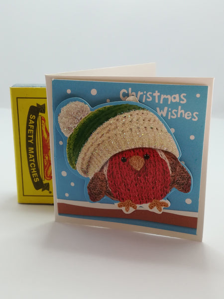 Christmas Greeting Card - 3-Dimensional Art Card - Style 11