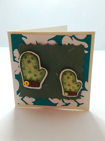 Christmas Greeting Card - 3-Dimensional Art Card - Style 03