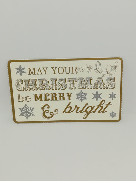 Christmas Card with Sticker (Various Designs)