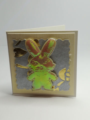 Greeting Card - Single 3-Dimensional Art Card - Easter