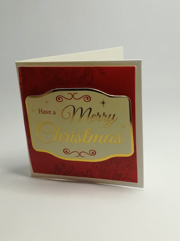 Christmas Greeting Card - 3-Dimensional Art Card - Style 31