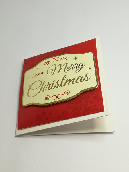 Christmas Greeting Card - 3-Dimensional Art Card - Style 31