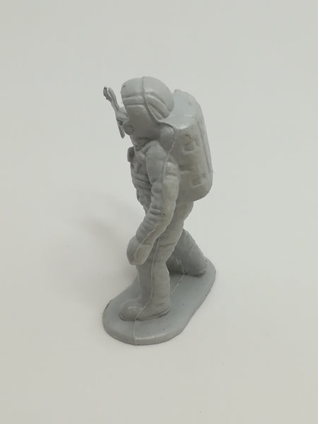 Miniature Grey Astronaut Holding Spanner (Miniature, suitable for printer's tray)