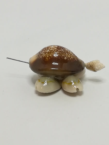 Miniature Brown & Beige Sea Shell Tortoise (Miniature, suitable for printer's tray)
