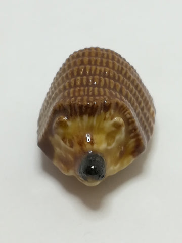 Miniature Ceramic Glazed Hedgehog (Miniature, suitable for printer's tray)