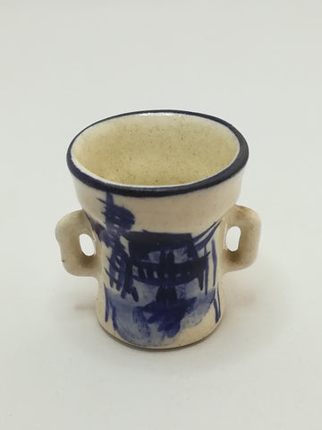 Miniature Ceramic Cup (Delft Style) (Miniature, suitable for printer's tray)