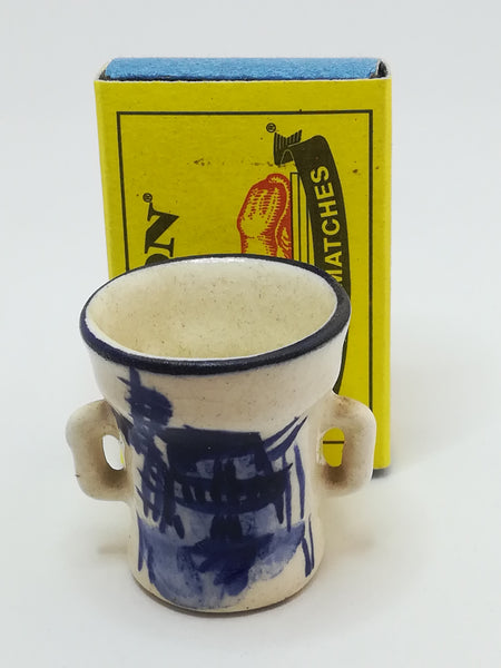 Miniature Ceramic Cup (Delft Style) (Miniature, suitable for printer's tray)