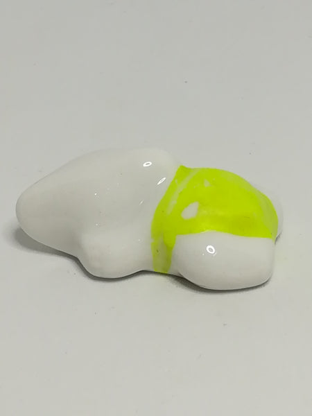 Miniature Ceramic White Elephant (Miniature, suitable for printer's tray)