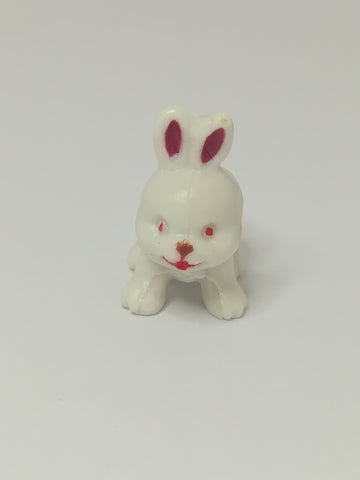 Miniature White Bunny Small (In My Pocket) Collectable