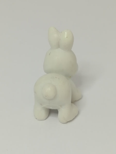 Miniature White Bunny Small (In My Pocket) Collectable