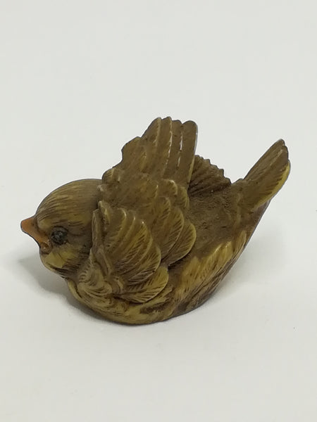 Miniature Ceramic Brown Bird (Miniature, suitable for printer's tray)
