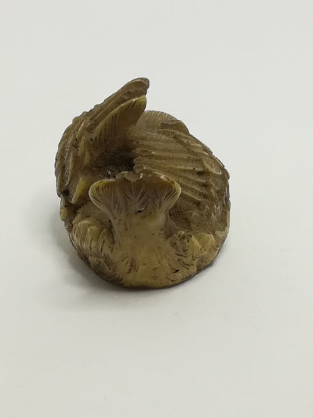 Miniature Ceramic Brown Bird (Miniature, suitable for printer's tray)