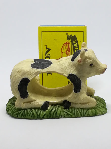 Miniature Black & White Serviette Holder Cow (Miniature, suitable for printer's tray)