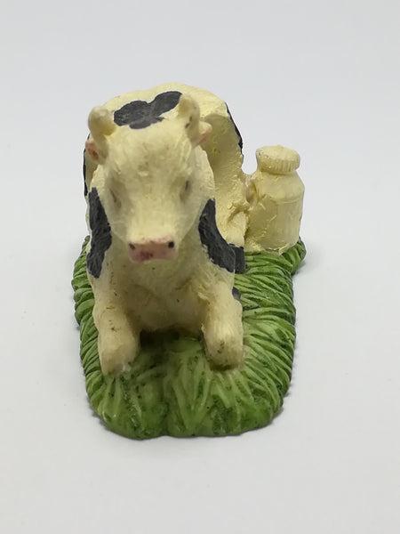 Miniature Black & White Serviette Holder Cow (Miniature, suitable for printer's tray)
