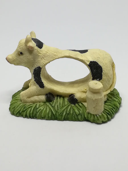 Miniature Black & White Serviette Holder Cow (Miniature, suitable for printer's tray)