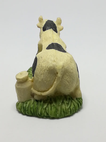 Miniature Black & White Serviette Holder Cow (Miniature, suitable for printer's tray)