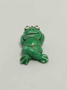 Miniature Green Frog Lying Down (Miniature, suitable for printer's tray)