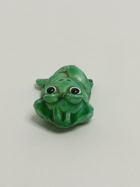 Miniature Green Frog Lying Down (Miniature, suitable for printer's tray)