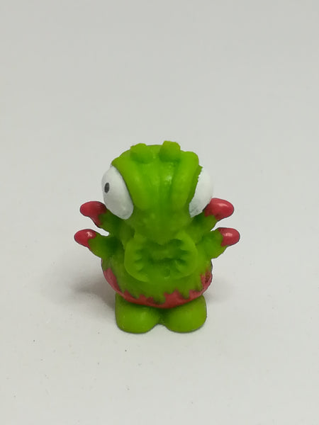 Miniature Green & Red Bug Big White Eyes Pencil Popper (Miniature, suitable for printer's tray)