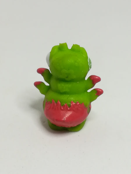 Miniature Green & Red Bug Big White Eyes Pencil Popper (Miniature, suitable for printer's tray)