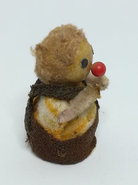 Miniature Wooden Doll Dressed in Brown (Mother Goose) (Miniature, suitable for printer's tray)