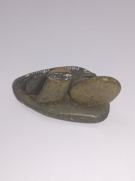Miniature Pilgrim's Pebble People (Miniature, suitable for printer's tray)
