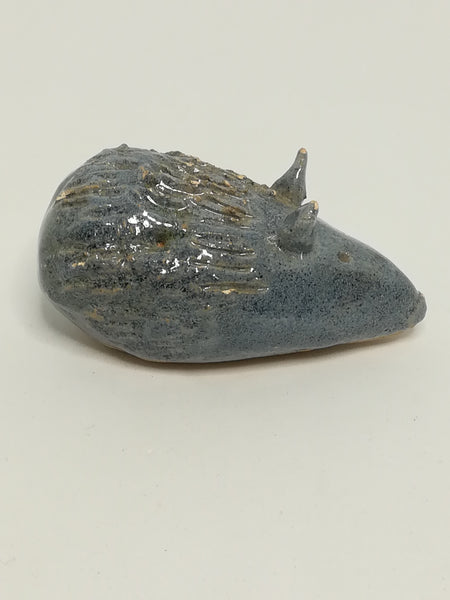Miniature Ceramic Blue Mouse (Miniature, suitable for printer's tray)