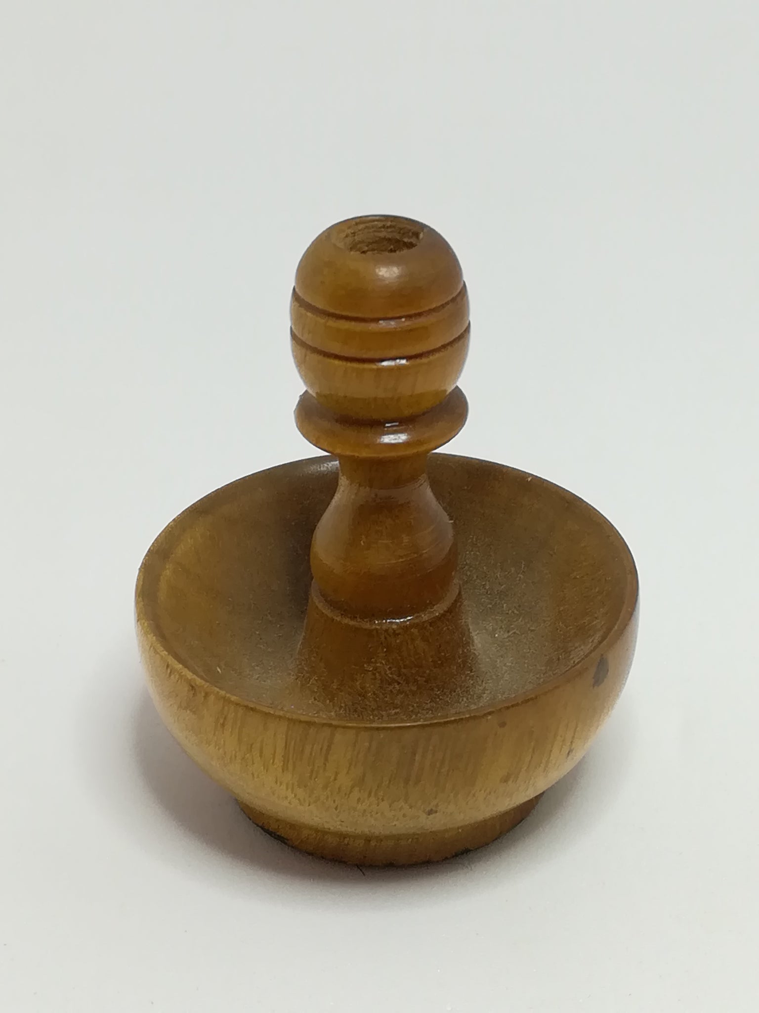 Miniature Wooden Brown Ring Holder (Miniature, suitable for printer's tray)