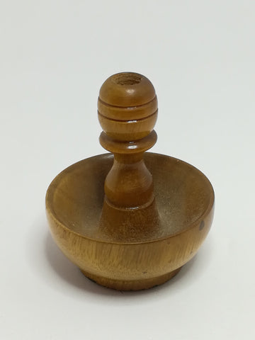 Miniature Wooden Brown Ring Holder (Miniature, suitable for printer's tray)