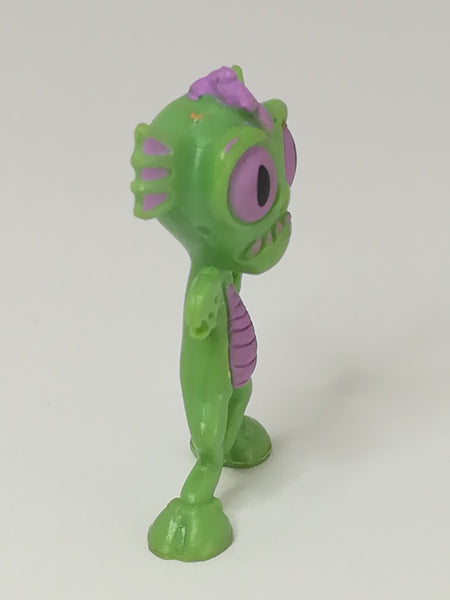 Miniature Green & Purple Alien (Miniature, suitable for printer's tray)