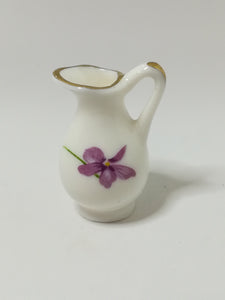 Miniature Porcelain Jug (Flowers) (Miniature, suitable for printer's tray)