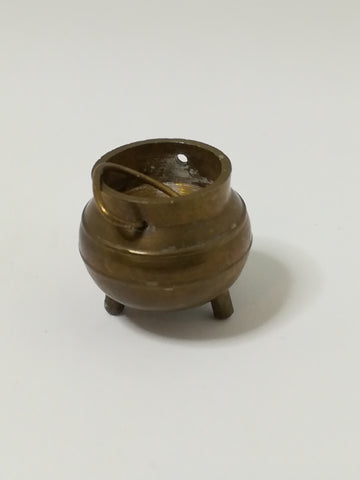 Miniature Brass Cauldron/Potjie Brass (Miniature, suitable for printer's tray)