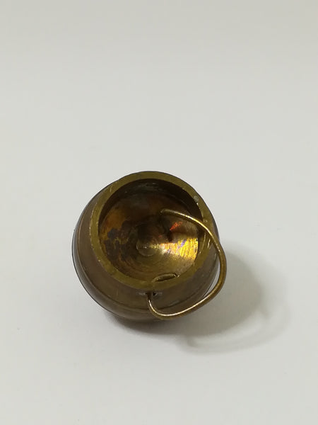 Miniature Brass Cauldron/Potjie Brass (Miniature, suitable for printer's tray)