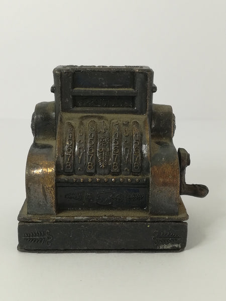Miniature Cash Register Till Brass (Miniature, suitable for printer's tray)