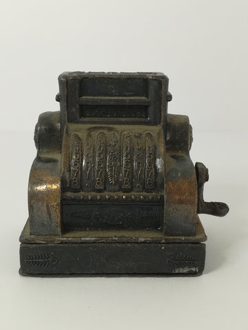 Miniature Cash Register Till Brass (Miniature, suitable for printer's tray)
