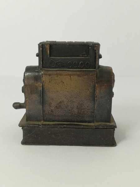 Miniature Cash Register Till Brass (Miniature, suitable for printer's tray)