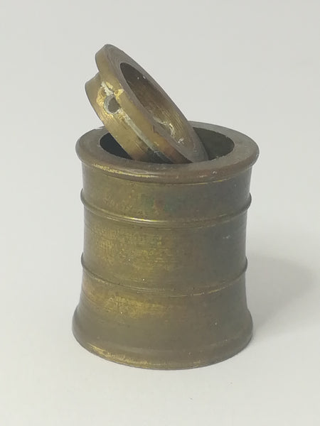 Miniature Beer Mug/Tankard Brass (Miniature, suitable for printer's tray)