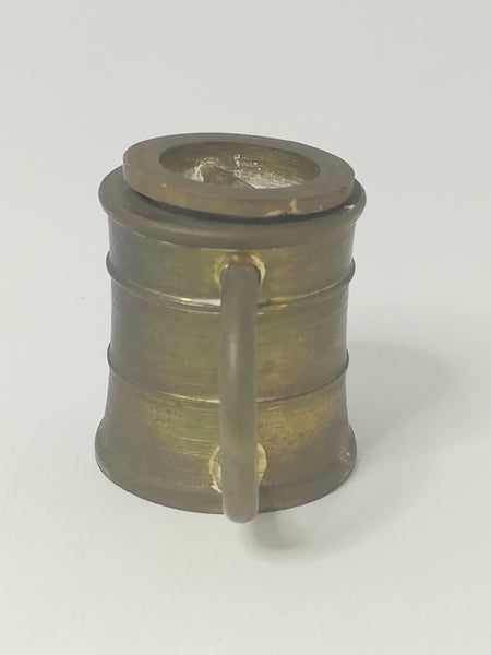 Miniature Beer Mug/Tankard Brass (Miniature, suitable for printer's tray)