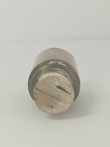 Miniature Brass Cannister with Cork Lid Brass (Miniature, suitable for printer's tray)