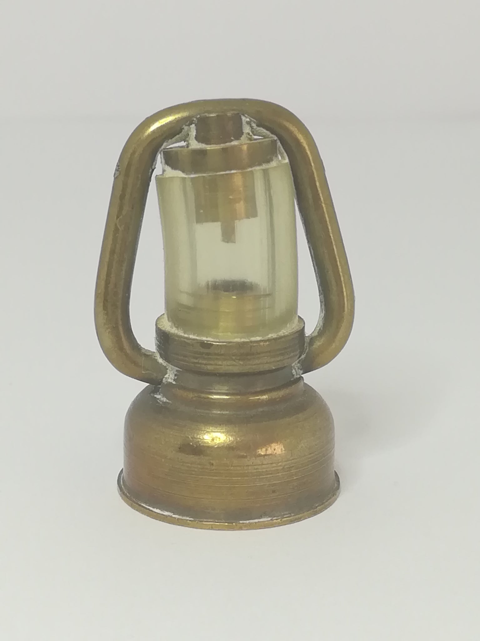 Miniature Lantern Brass and Glass (Miniature, suitable for printer's tray)