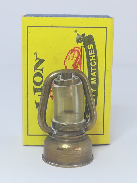 Miniature Lantern Brass and Glass (Miniature, suitable for printer's tray)