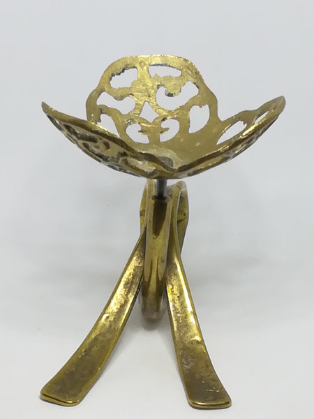 Small Brass Candle Holder